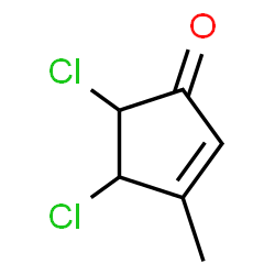 2-Cyclopenten-1-one,4,5-dichloro-3-methyl- structure
