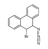 9-azido-10-bromo-9,10-dihydrophenanthrene结构式