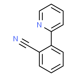 2-(2-Pyridyl)benzonitrile Structure