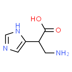 1H-Imidazole-4-aceticacid,alpha-(aminomethyl)-(9CI) structure