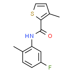 2-Thiophenecarboxamide,N-(5-fluoro-2-methylphenyl)-3-methyl-(9CI)结构式