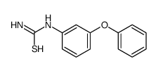 (3-phenoxyphenyl)thiourea结构式