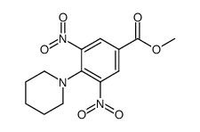 3,5-dinitro-4-piperidino-benzoic acid methyl ester结构式