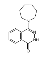 4-hexamethyleneimino-1(2H)-phthalazinone Structure