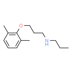 1-Propanamine,3-(2,6-dimethylphenoxy)-N-propyl-(9CI) picture