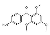 4'-amino-2,4,6-trimethoxy-benzophenone结构式