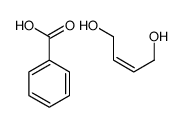 benzoic acid,but-2-ene-1,4-diol Structure
