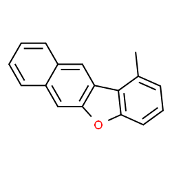 methylbenzo[b]naphtho[2,3-d]furan结构式