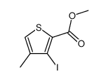 methyl 3-iodo-4-methylthiophene-2-carboxylate Structure