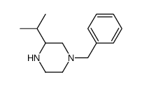 1-Benzyl-3-isopropylpiperazine Structure