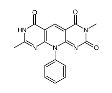 3,8-dimethyl-10-phenylpyrido[2,3-d:6,5-d']dipyrimidine-2,4,6(3H,7H,10H)-trione Structure