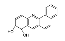 (8S,9S)-8,9-dihydronaphtho[1,2-b]quinoline-8,9-diol结构式