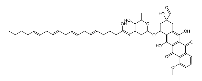 daunomycin-arachidonic acid complex结构式