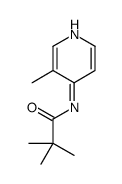 2,2-dimethyl-N-(3-methylpyridin-4-yl)propanamide Structure