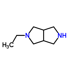 2-ETHYL-OCTAHYDRO-PYRROLO[3,4-C]PYRROLE结构式