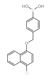 4-[(4’-氯-1-萘氧基)甲基]苯基硼酸图片