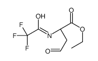 ethyl (2S)-4-oxo-2-[(2,2,2-trifluoroacetyl)amino]butanoate Structure