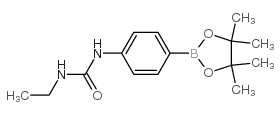 1-Ethyl-3-(4-(4,4,5,5-tetramethyl-1,3,2-dioxaborolan-2-yl)phenyl)urea picture