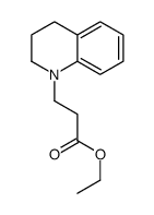 ethyl 3-(3,4-dihydro-2H-quinolin-1-yl)propanoate结构式