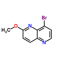 8-Bromo-2-methoxy-1,5-naphthyridine picture