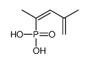 4-methylpenta-2,4-dien-2-ylphosphonic acid Structure