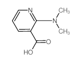 2-(dimethylamino)nicotinic acid(SALTDATA: FREE) structure