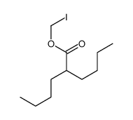 iodomethyl 2-butylhexanoate Structure
