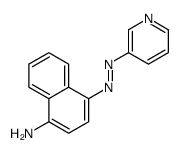 4-(pyridin-3-yldiazenyl)naphthalen-1-amine结构式