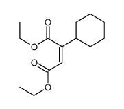diethyl 2-cyclohexylbut-2-enedioate结构式