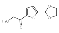 5-(1,3-DIOXOLAN-2-YL)-2-THIENYL ETHYL KETONE picture