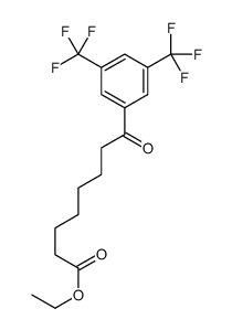 ETHYL 8-(3,5-DITRIFLUOROMETHYLPHENYL)-8-OXOOCTANOATE structure