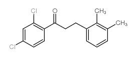 2',4'-DICHLORO-3-(2,3-DIMETHYLPHENYL)PROPIOPHENONE Structure