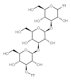 β-1,3-葡聚糖结构式