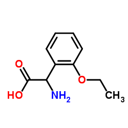 Amino(2-ethoxyphenyl)acetic acid Structure