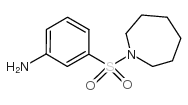 3-(AZEPANE-1-SULFONYL)-PHENYLAMINE structure