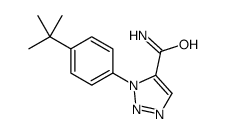 3-(4-tert-butylphenyl)triazole-4-carboxamide结构式