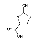 4-Thiazolidinecarboxylicacid,2-hydroxy-(9CI)结构式