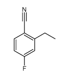 Benzonitrile, 2-ethyl-4-fluoro Structure