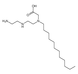 N-[2-[(2-aminoethyl)amino]ethyl]-N-dodecylglycine结构式
