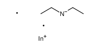 N-dimethylindiganyl-N-ethylethanamine Structure