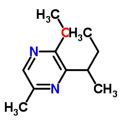 Pyrazine,2-methoxy-5-methyl-3-(1-methylpropyl)-(9CI) Structure