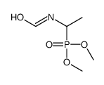 N-(1-dimethoxyphosphorylethyl)formamide结构式