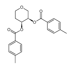 Di-O-p-methylbenzoyl-1,5-anhydro-2-desoxy-D-erythro-pentit结构式