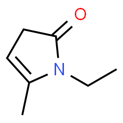 2-Pyrrolin-5-one,1-ethyl-2-methyl-(6CI) structure