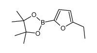 5-Ethylfuran-2-boronic acid pinacol ester Structure