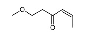 1-methoxyhex-4-en-3-one结构式