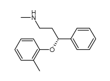 (R)-N-methyl-3-(2-methylphenoxy)-3-phenylpropylamine结构式
