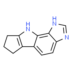 1H-Cyclopenta[4,5]pyrrolo[2,3-e]benzimidazole,6,7,8,9-tetrahydro-(9CI)结构式