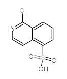 1-Chloro-5-isoquinolinesulfonic Acid结构式