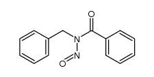 N-benzyl-N-nitrosobenzamide结构式